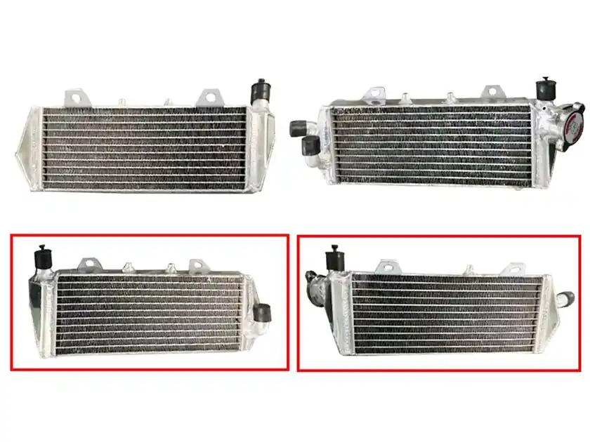 Chłodnica wzmocniona o standardowej pojemności lewa Gas Gas MC 125, EX/MC 250, EX/EC 300, KTM SX 125/150, XC 125, SX/XC/XC-W 250, XC/XC-W 300 Psychic XD-10128L Nowość