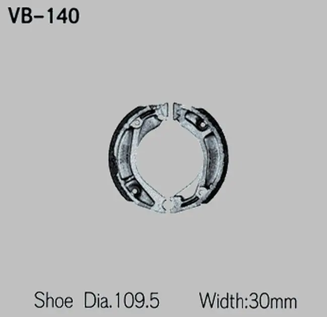 Kup online Szczęki hamulcowe Honda XL 250R, XL350R VESRAH VB-140S