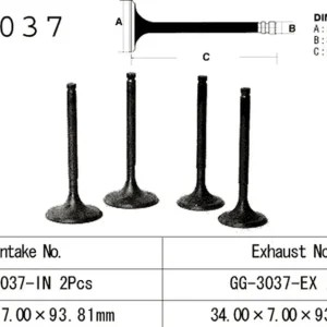 Ograniczona ilość Zawór ssący Suzuki DR 750/800 Vesrah GG-3037-IN