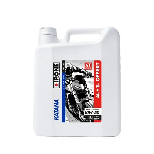 Katana 10W50 Olej silnikowy 100% SYNTETYK 5L (ESTER, MA2) Ipone 801178 Cena promocyjna