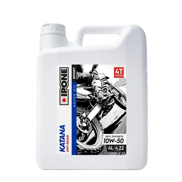 Katana OFF ROAD 10W50 Olej silnikowy 100% SYNTETYK 4L (ESTER, MA2) Ipone 801110 Zamów dziś