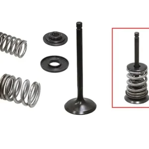 Zamów teraz Zawór ssący (kompletny zawór ze sprężynami i podkładkami) stalowy Yamaha TW 200, TT-R 225/230 (MX-09518I) (34X6X93.8mm) Psychic XU-09518IK