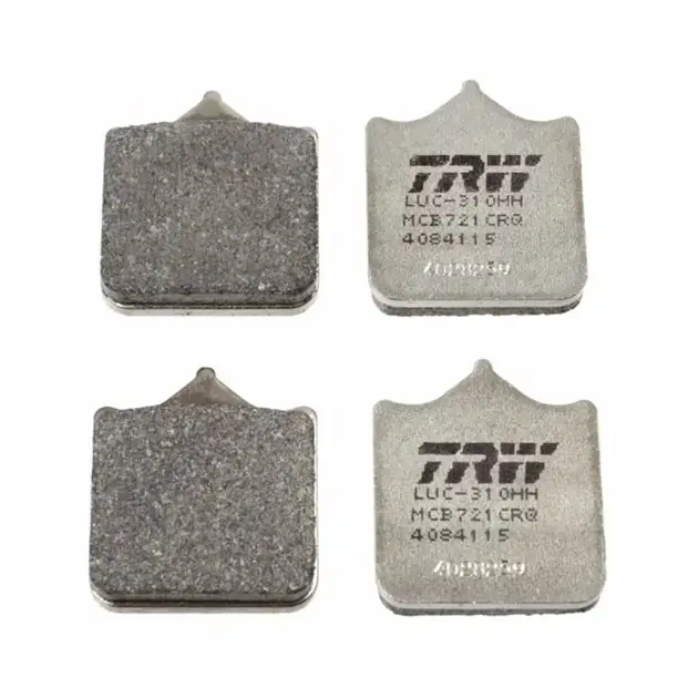 Tani Klocki hamulcowe CARBON RACING Aprilia RSV 1000 Mile/R, RSV 1000R, Ducati 748/749/996/998/999, KTM 690 SM/SMC, LC8 950/990 Supermoto/Superduke, Triumph Speed Triple 1050 PRZÓD TRW MCB721CRQ