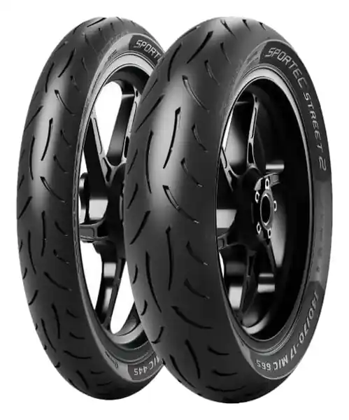 METZELER OPONA 70/90-17 SPORTEC STREET 2 (38S) TL 2022 Ostatnie sztuki