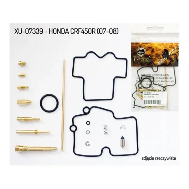 Zestaw naprawczy gaźnika Honda CRF 450R (26-1459) (na 1 gaźnik) Psychic XU-07339 Promocja
