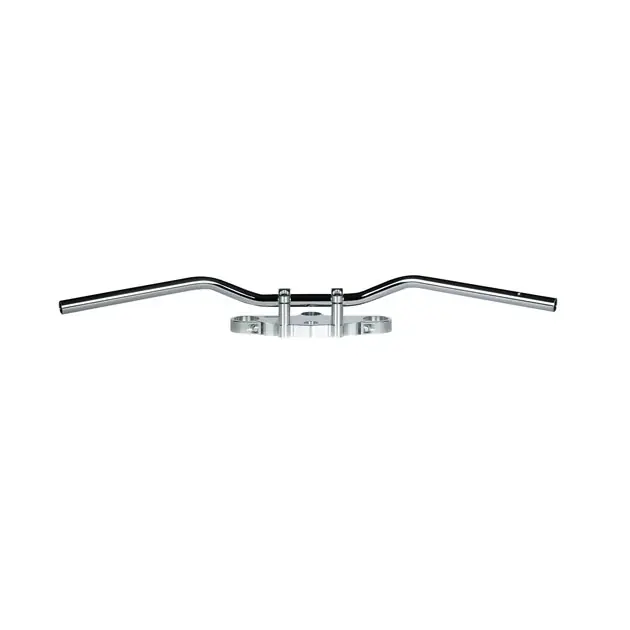 Kierownica stalowa 22MM Superbike Sportive chromowana TRW MCL128SC Łatwy zwrot