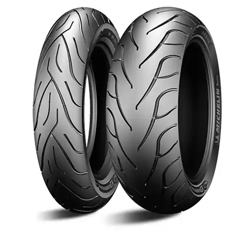 Bestseller MICHELIN KOMPLET OPON (CAI465548) 130/90B16 COMMANDER 2 (73H) TL 2019 + (CAI189425) 150/90B15 COMMANDER 2 (74H) TL 2018