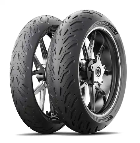 Bestseller MICHELIN KOMPLET OPON (CAI830256) 120/70ZR17 PILOT ROAD 6 (58W) TL 2023 + (CAI313146) 150/70ZR17 PILOT ROAD 6 (69W) TL 2023