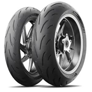 Oferta MICHELIN KOMPLET OPON CAI988009/25) 120/70ZR17 POWER 6 (58W) M/C TL PRZÓD DOT 2025 + (CAI373375/24) 160/60ZR17 POWER 6 (69W) M/C TL TYŁ DOT 2024 + MULTITOOL