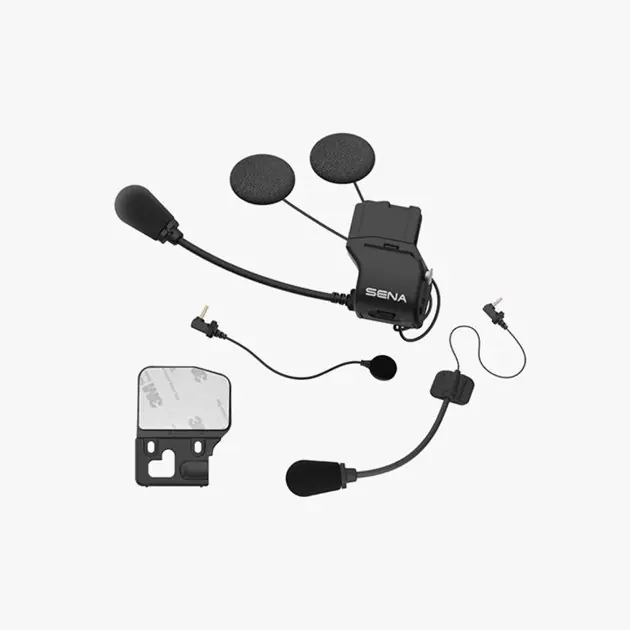 Zamów dziś Zestaw montażowy (Mocowanie) interkomu 20S/20S EVO/30K/50S z uniwersalnym zestawem mikrofonów i głośnikami HD Speakers Sena SC-A0354