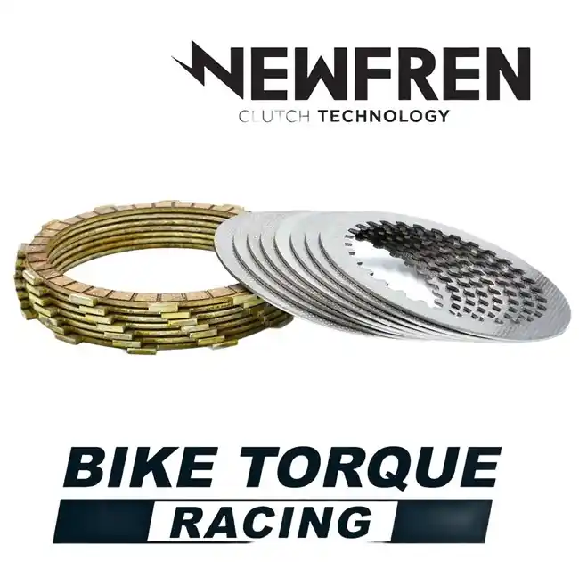 Zamów teraz Tarcze sprzęgłowe z przekładkami Racing Kawasaki ZXR 400RR/400R Newfren F2708SR