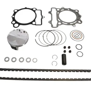 Oferta Zestaw naprawczy góry silnika Kawasaki KX 250 F/KXF250 (STD. +0.02MM = 77.97MM) (14.1 1) (Tłok, uszczelki TOP-END, łańcuszek rozrządu) VERTEX VTKTC24628C