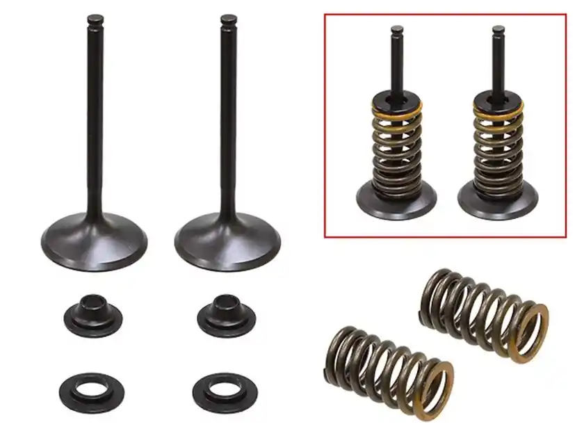 Zawory ssące (komplet 2 szt. zaworów ze sprężynami i podkładkami) stalowe Yamaha WRF 450 (WR 450 F), YZF 450, YZ 450FX (MX-09554I) (36,95X5,47X83,68mm Psychic XU-09554IK Niska cena