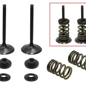 Zawory ssące (komplet 2 szt. zaworów ze sprężynami i podkładkami) stalowe Suzuki RMZ 450, RMX 450 (MX-09527I) (35,9X5,48X81,9mm) Psychic XU-09527IK Do wyczerpania zapasów
