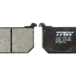 Hit sprzedaży Klocki hamulcowe Organic Kawasaki GPZ 400/500, GPZ/Z 550, GT/GPZ/Z/LTD 750, Z 1000, GPZ/Z 1100 tył TRW MCB516