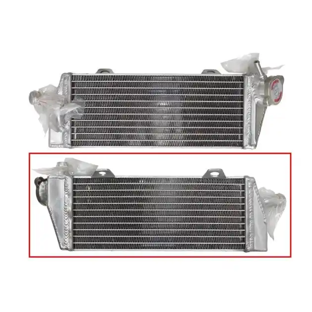 Bezpieczne zakupy Chłodnica wzmocniona o zwiększonej pojemności prawa KTM SX 125, SX 250, SXF 250/350, EXCF 250/350 z korkiem Psychic XD-10099R