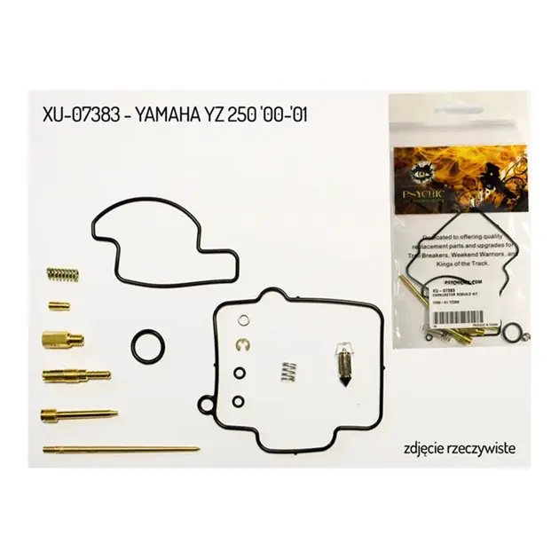 Dostępne od ręki Zestaw naprawczy gaźnika Yamaha YZ 250 Psychic XU-07383