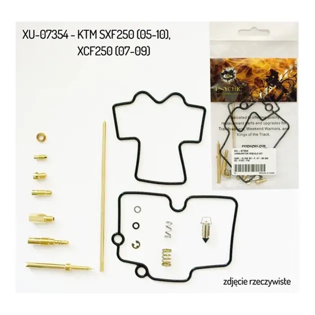 Zestaw naprawczy gaźnika KTM SXF 250, XCF 250 Psychic XU-07354 Oferta