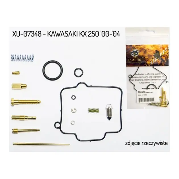 Zestaw naprawczy gaźnika Kawasaki KX 250 (26-1137) Psychic XU-07348 Nowość