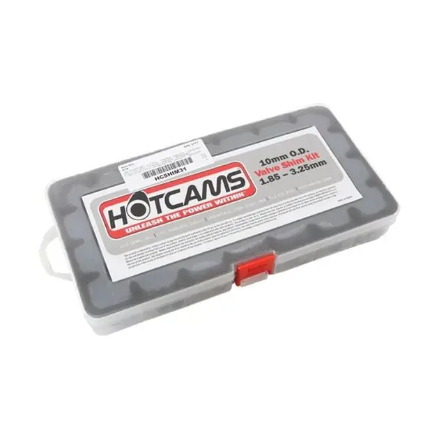 Płytki zaworowe 10mm od 1.80 do 3.20 co 0,05 zestaw Hot Cams HCSHIM31 Ostatnie sztuki