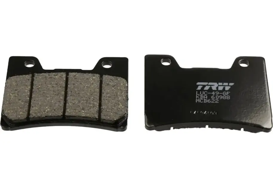Ekspresowa dostawa Klocki hamulcowe KH160 ORGANIC Yamaha FZR 600, TDM 850, FZR 1000, V-MAX 1200 PRZÓD TRW MCB622