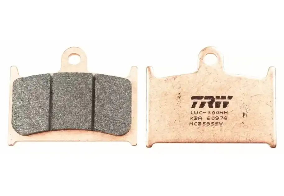 Ekspresowa dostawa Klocki hamulcowe KH145, KH236 SINTER STREET Suzuki GSXR 750, GSXR 1100, Triumph DAYTONA 955, SPEED TRIPLE 955, DAYTONA 1200, TROPHY 1200 PRZÓD TRW MCB595SV