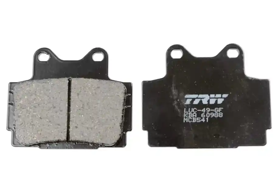 Darmowy zwrot Klocki hamulcowe KH104 Organic Yamaha TZR 125, FZS 600, SRX 600, XJ 600/DIVERSION, Przód/Tył Trw MCB541