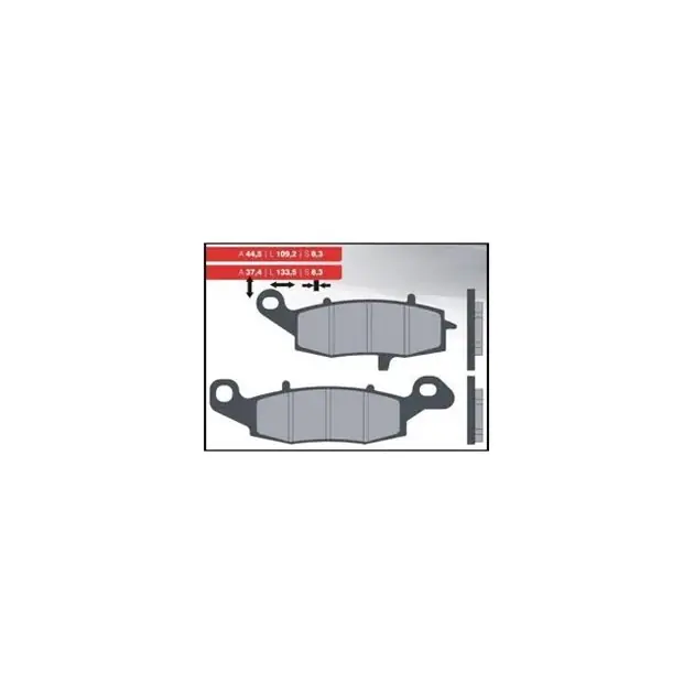 Kup teraz Klocki hamulcowe KH229 Spiek metaliczny (złote) Brenta BR4092