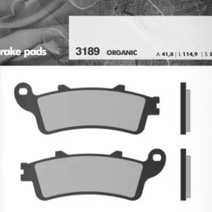 Klocki hamulcowe KH261/KH281 Grubość 8,3mm Brenta BR3189 Kup online