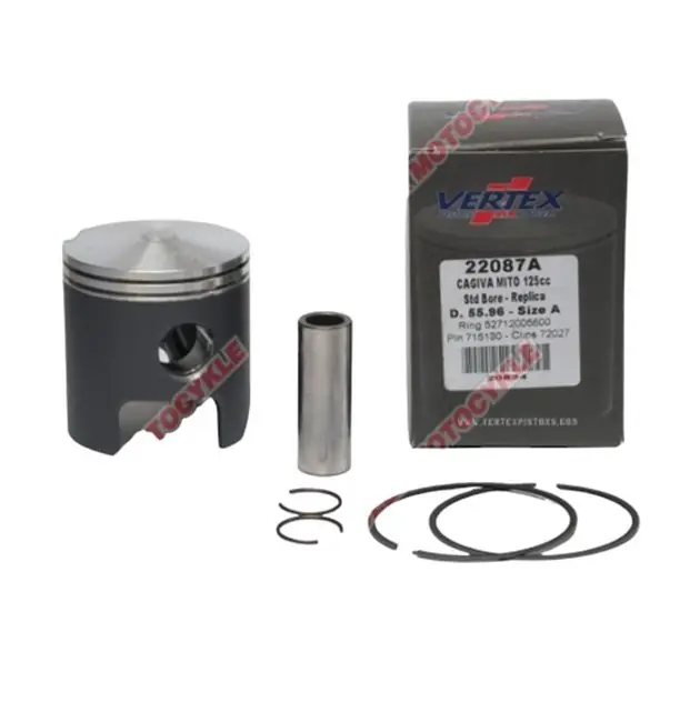 Bezpieczna płatność Tłok Cagiva Mito 125 (56,00mm) (wypukłe denko) Vertex 22087E