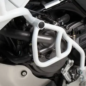 Bestseller Dodatkowy crash bar biały, jednostronny Ducati DesertX 2022-2026 Hepco & Becker 42237638 00 03