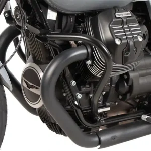 Darmowy zwrot Gmole silnika czarne Moto Guzzi V7 Stone 2025-2026 Hepco & Becker 501564 00 01