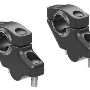 Zamów dziś Podwyższenie kierownicy z przesunięciem 30 mm w górę, 21 mm w tył, czarne Yamaha XT 600 Ténéré 1984-1990 Hepco & Becker 4240427 00 01