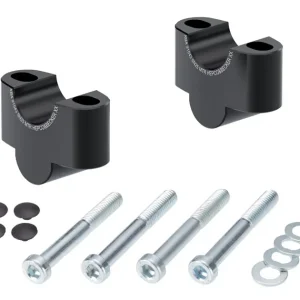 Dodaj do koszyka Podwyższenie kierownicy 25 mm czarne Honda CB 600 F Hornet 2007 - 2015 Hepco & Becker 4235965 25 01