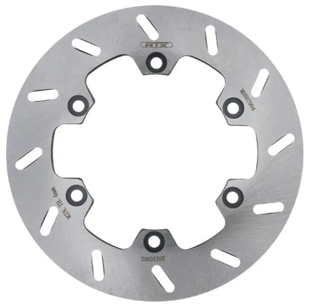 Wyprzedaż Tarcza hamulcowa tył Yamaha DT 125R/X, 200, 230, TT 250R, WR 125R, 125X, 200 (220x115x4,5mm) (6x8,5mm) MTX PARTS MDS07004