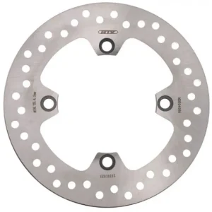 Zamów teraz Tarcza hamulcowa tył Triumph Daytona 600/650/675/955, Super Four 600, Speed Triple 955/1050, Street Triple 675 (220x105x5mm) (4x10,5mm) MTX PARTS MDS04006