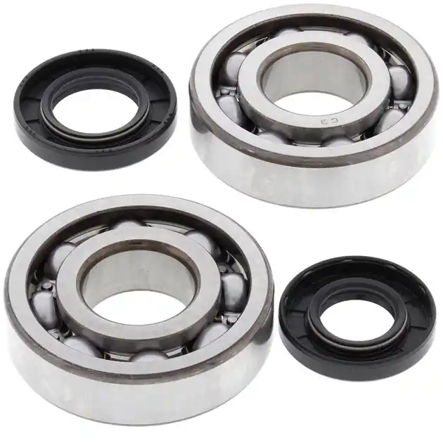 Do wyczerpania zapasów Łożyska wału korbowego z uszczelniaczami Kawasaki KX 250 All Balls 24-1010