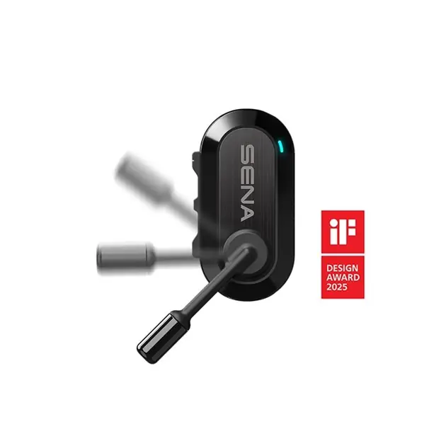 Interkom uniwersalny BIKOM 20 Bluetooth 5.2, MESH 3.0 do 800m, mocowany na pasku (1 zestaw) Sena BIKOM20-02 Nie przegap