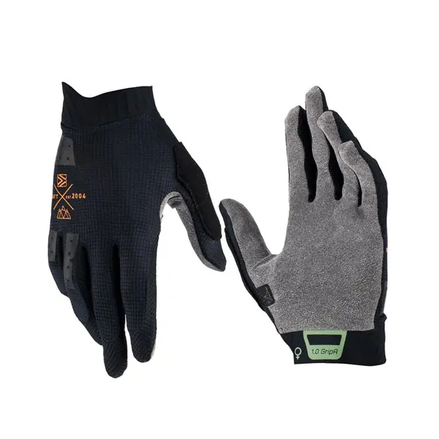 Rękawice Rowerowe (damskie) MTB 1.0 GRIPR Stealth Czarny Rozmiar S Leatt 6023046551 Do wyczerpania zapasów