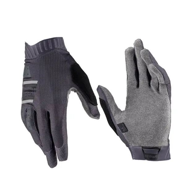 Wysoka jakość Rękawice Rowerowe MTB 1.0 GRIPR Stealth Grafitowy Rozmiar S Leatt 6023046200