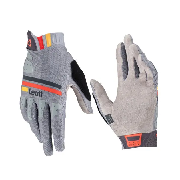 Rękawice rowerowe MTB 2.0 X-Flow Titanium S Leatt 6023045550 Wybór klientów