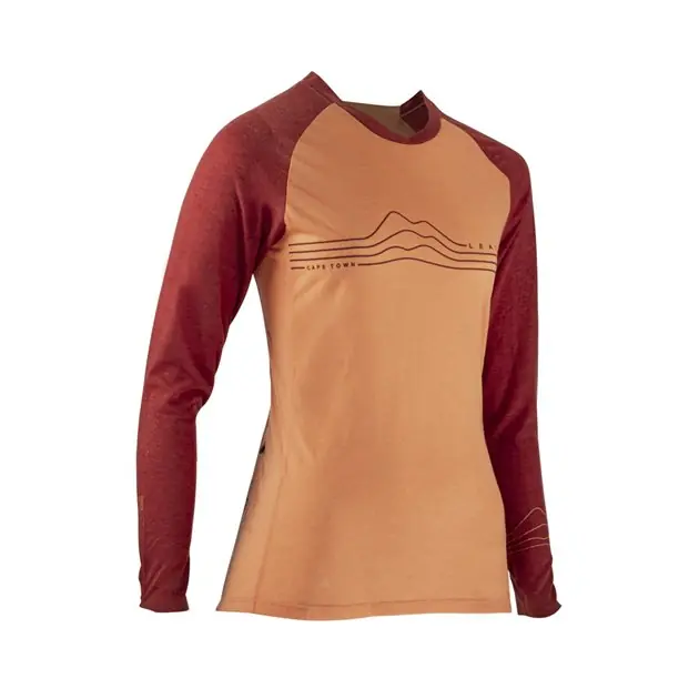 Koszulka rowerowa damska MTB AllMtn 3.0 Peach L Leatt 5023039753 Bezpieczna płatność