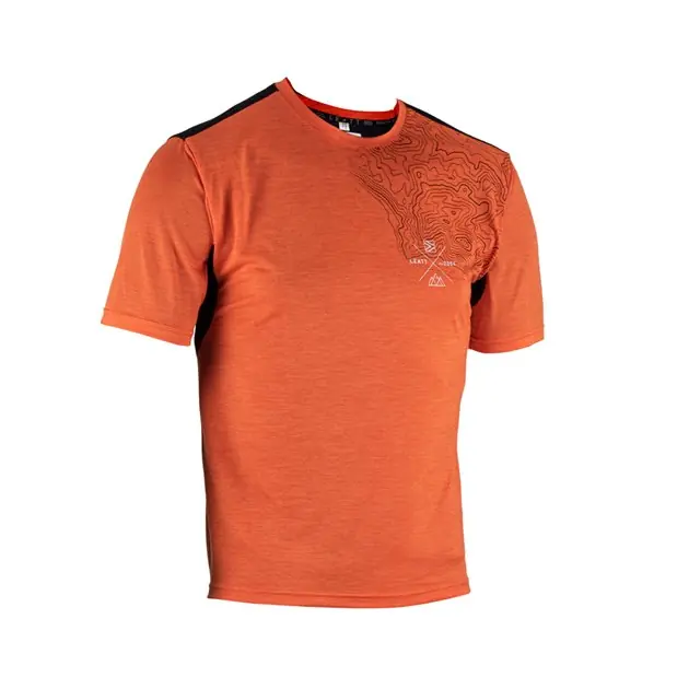 Dostępne od ręki Koszulka rowerowa MTB Trail 1.0 Flame L Leatt 5023038703