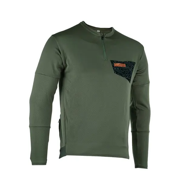 Najlepsza cena Koszulka rowerowa MTB Trail 4.0 Pine XL Leatt 5023038454