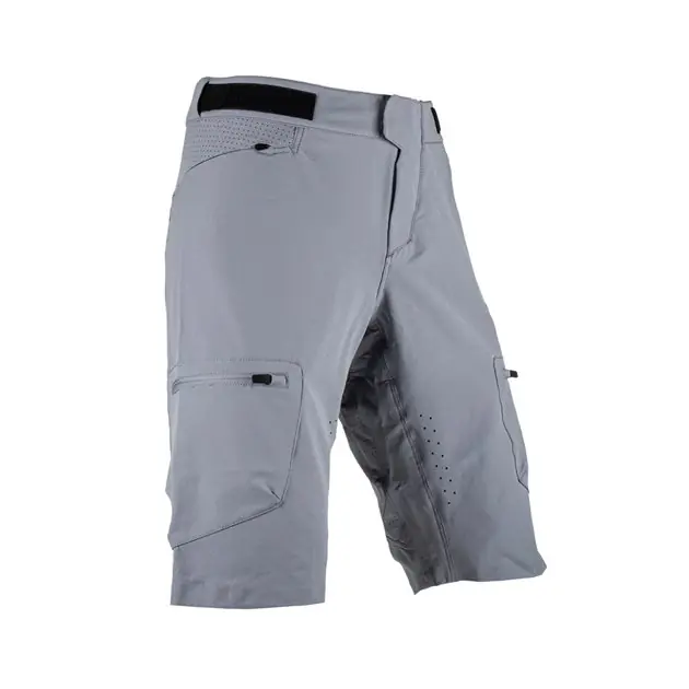 Dostępne od ręki Spodenki rowerowe MTB ALLMTN 2.0 Shorts Szary Rozmiar S Leatt 5023038151