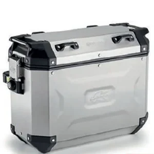 Dostępne od ręki Kufer boczny 37L MONOKEY CAM SIDE KVG37A KVOYAGER aluminiowy lewy kolor srebrny Kappa KVG37AL