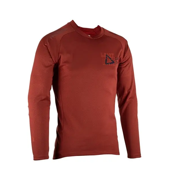 Oferta Koszulka rowerowa MTB ALLMTN 5.0 Jersey Bordowy Rozmiar L Leatt 5023037703