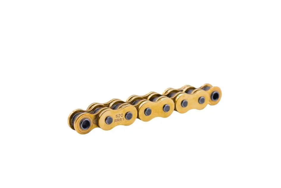 Szybka wysyłka Łańcuch napędowy 520RRR1-114G (520ZVMX2GG), do 1000 CCM (XW RING), Złoty Sunstar SS520RRR1-114G