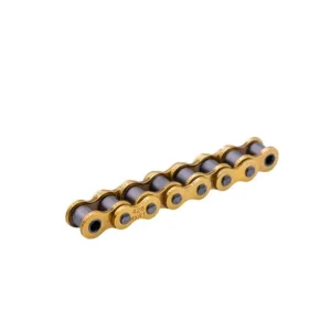 Bezpieczna płatność Łańcuch napędowy 428MXR1-120G (428NZ3) Motocross, do 150 CCM, Złoty, 27,00KN, Otwarty + Zapinka Sunstar SS428MXR1-120G