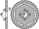Do wyczerpania zapasów PBR ZĘBATKA TYLNA 704 62 F CAGIVA 125 SST 82-85 (ŁAŃC. 428) (MADE IN ITALY)